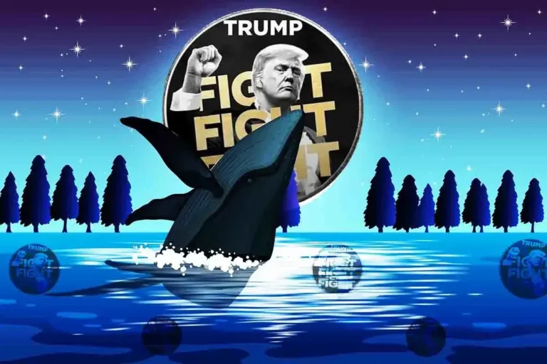 TRUMP Coin Price Rallies 9% As Whale Bags $2M Coin Ahead Trump Dinner