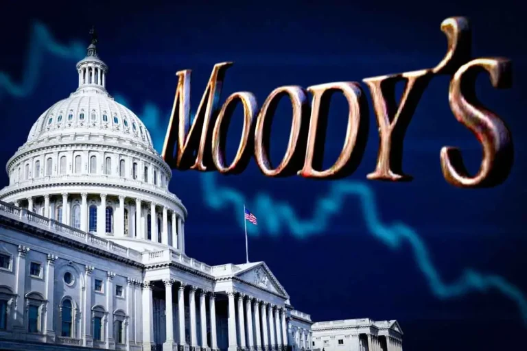 Crypto Market On Edge as Moody’s Downgrades US Credit Rating