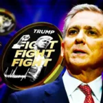 French Hill and the TRUMP coin logo