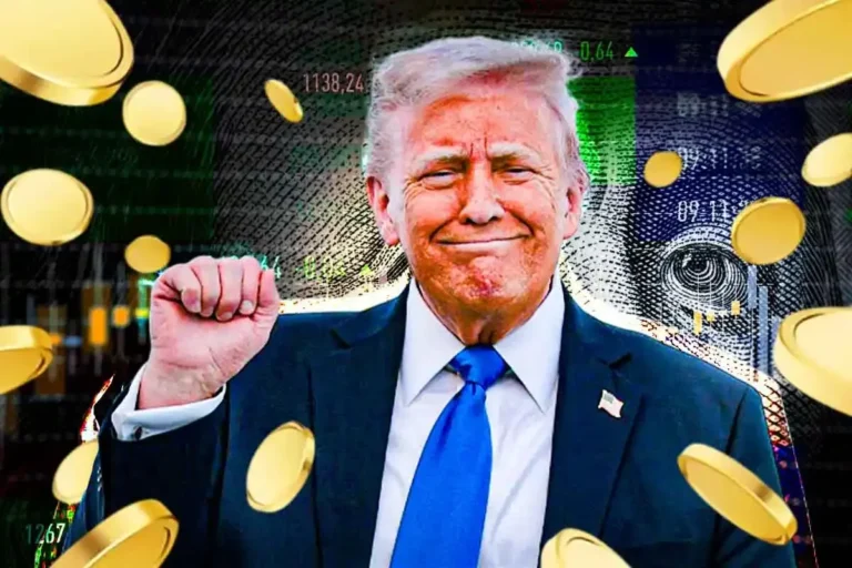 Trump Backs Crypto Again, Says It ‘Stayed Strong’ as Markets Fell Amid Tariff Turmoil