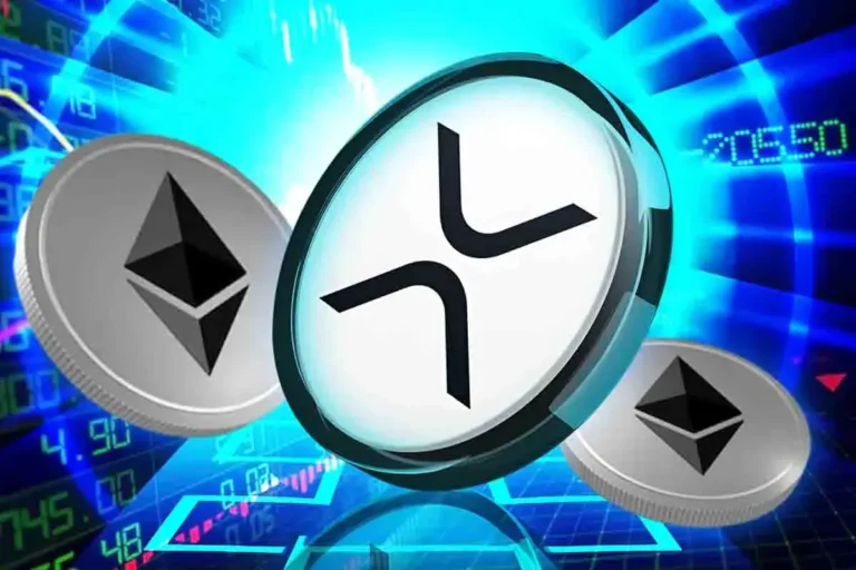 An image to describe the XRP vs ETH war