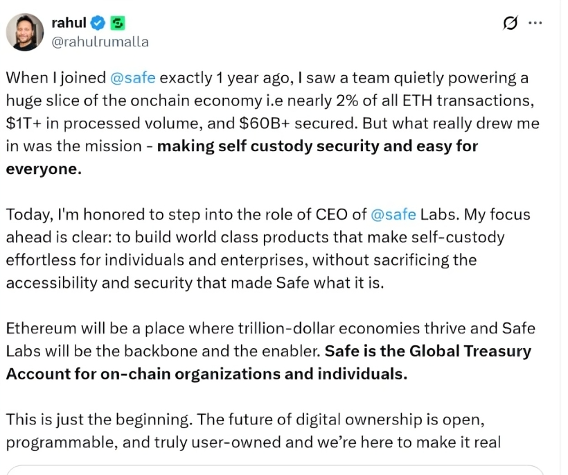 Safe Labs CEO