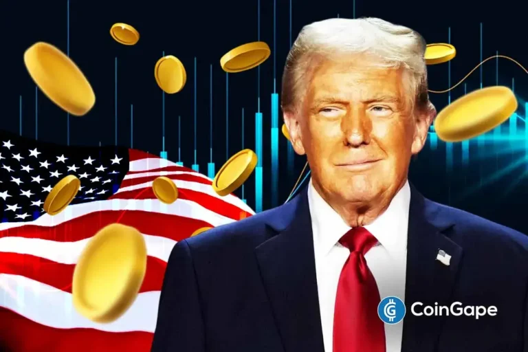 Donald Trump's image in relation to the US and crypto