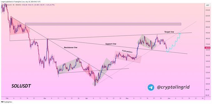 توقعات أسعار سولانا مع رصد المحللين لنمط صعودي