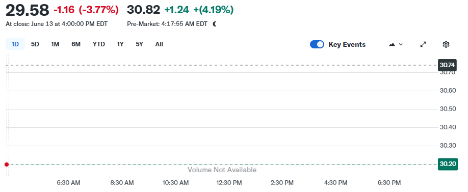 MSLR Stock Price Dips