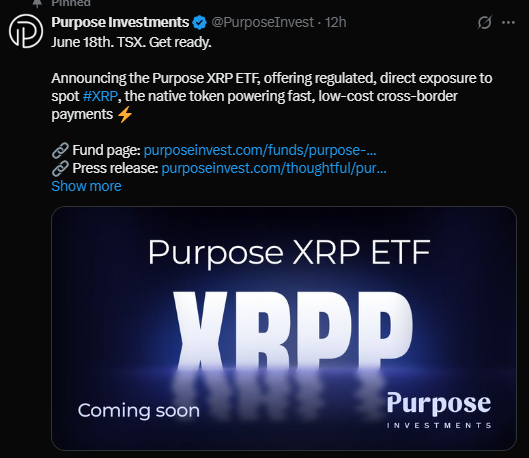 Spot XRP ETF Launch