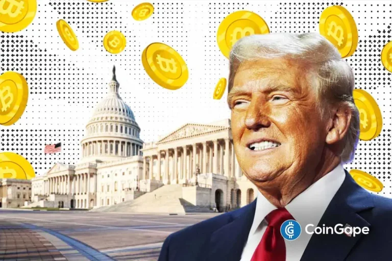 An image to describe the Bitcoin and Trump