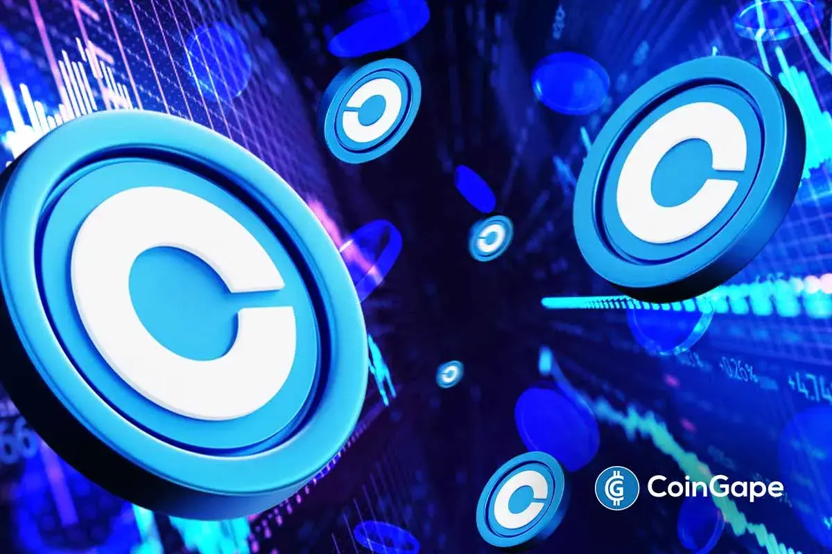 An image of Coinbase's logo