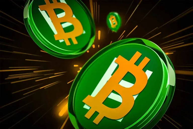 An image of Bitcoins