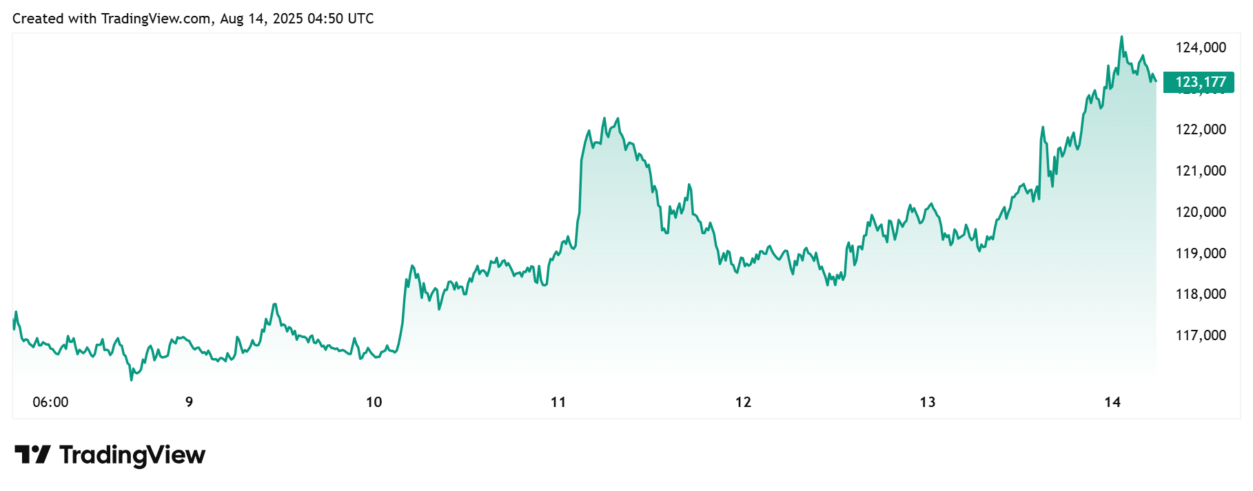 Bitcoin Price Chart