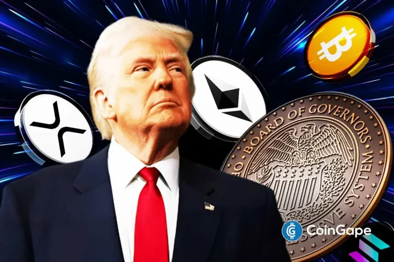 An image to describe the crypto market and trump's move to lower rates