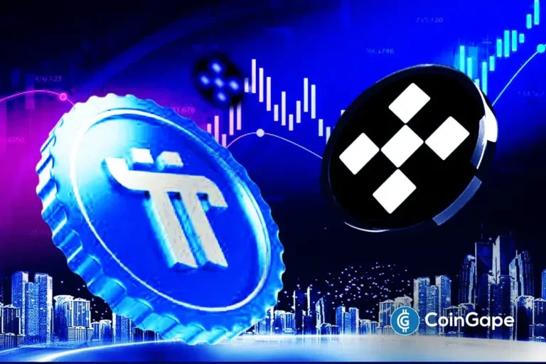 Pi Network gains new liquidity option with OKX’s PI/USDC pair, but exchange reserves rise and trading volume drops sharply in recent months.