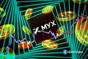 MYX Finance token leading the bullish momentum