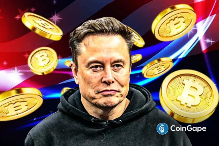 Elon Musk Image Incorporated with Bitcoin Logo