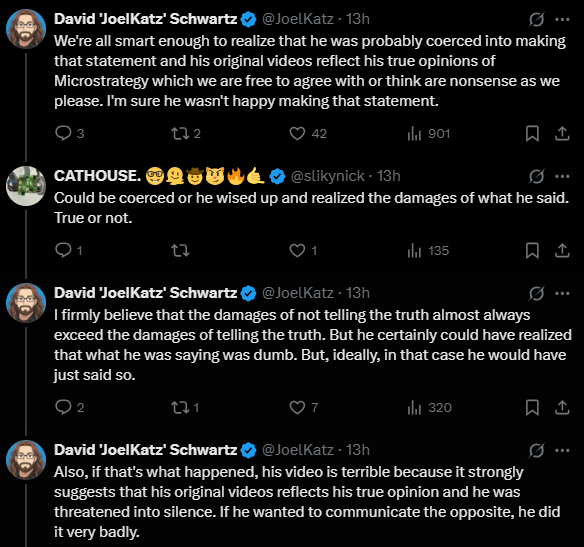 Ripple CTO sharing his opinion on Strategy debate