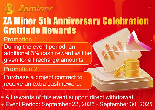 ZA Miner's 5-Year Anniversary Offer Draws Investors' Attention Again
