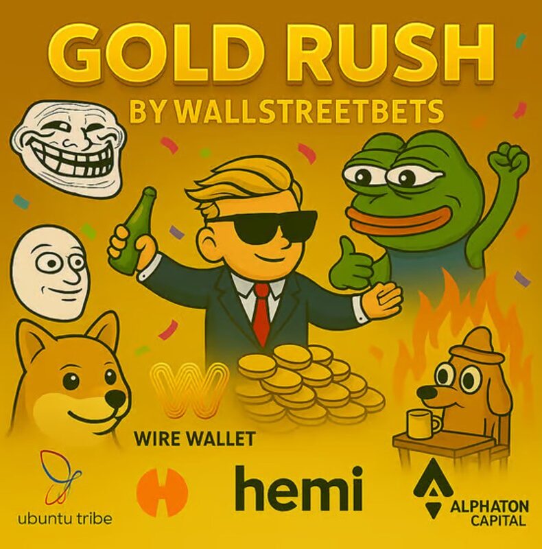 GOLDRUSH by WallStreetBets & Ubuntu Tribe at TOKEN2049