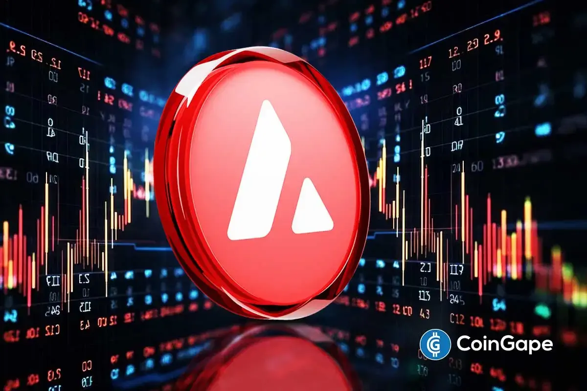 AVAX chart shows breakout above $27.58 support as Avalanche launches $1B treasury plan