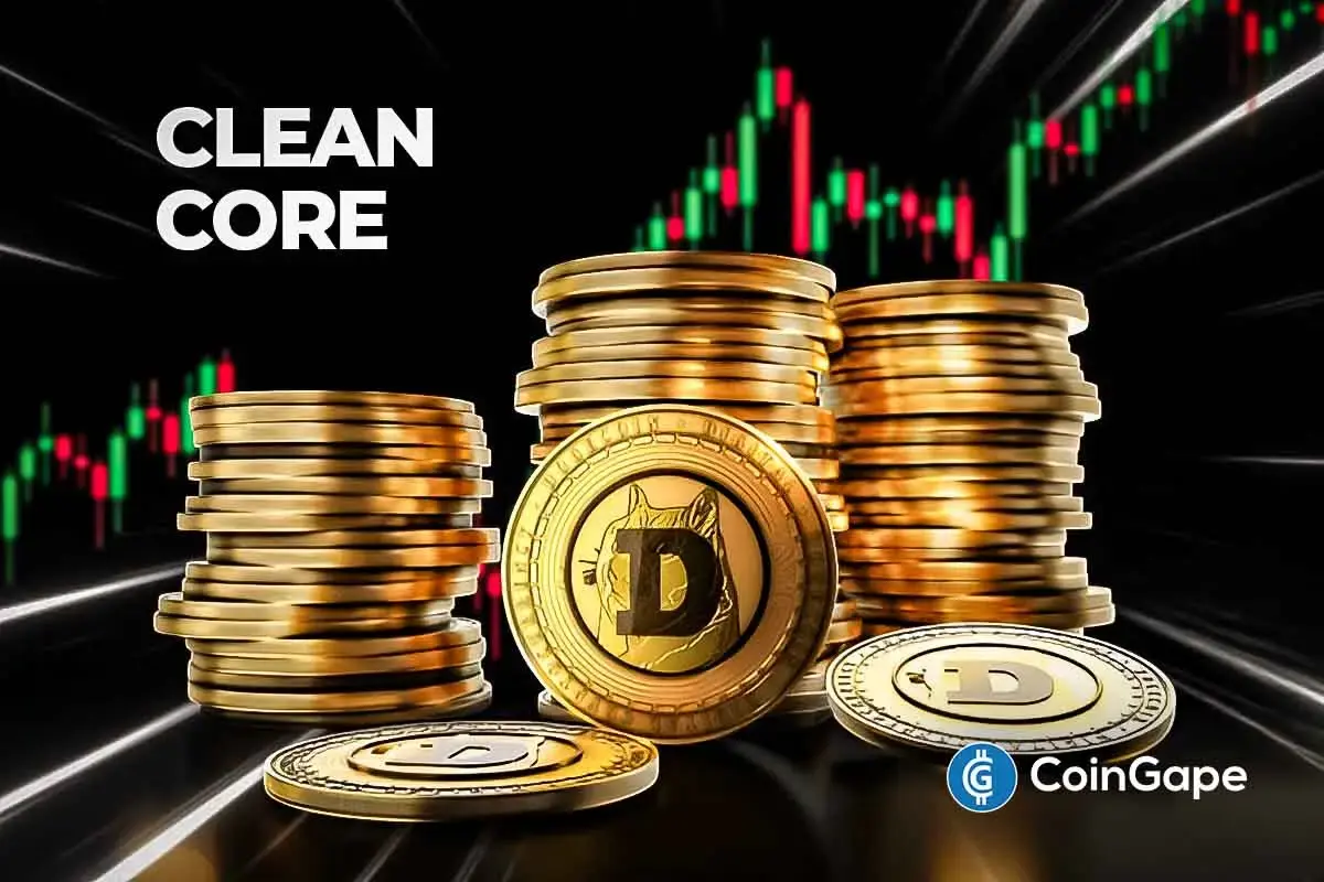 Dogecoin price surges past $0.25 after CleanCore expands treasury to 500M DOGE, supported by the Dogecoin Foundation.