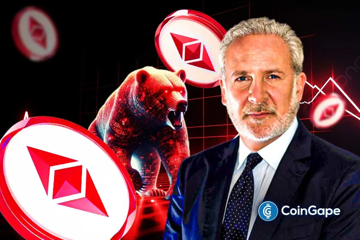 Ethereum in a Bear Market, Peter Schiff Warns as ETH Slides Below $4K