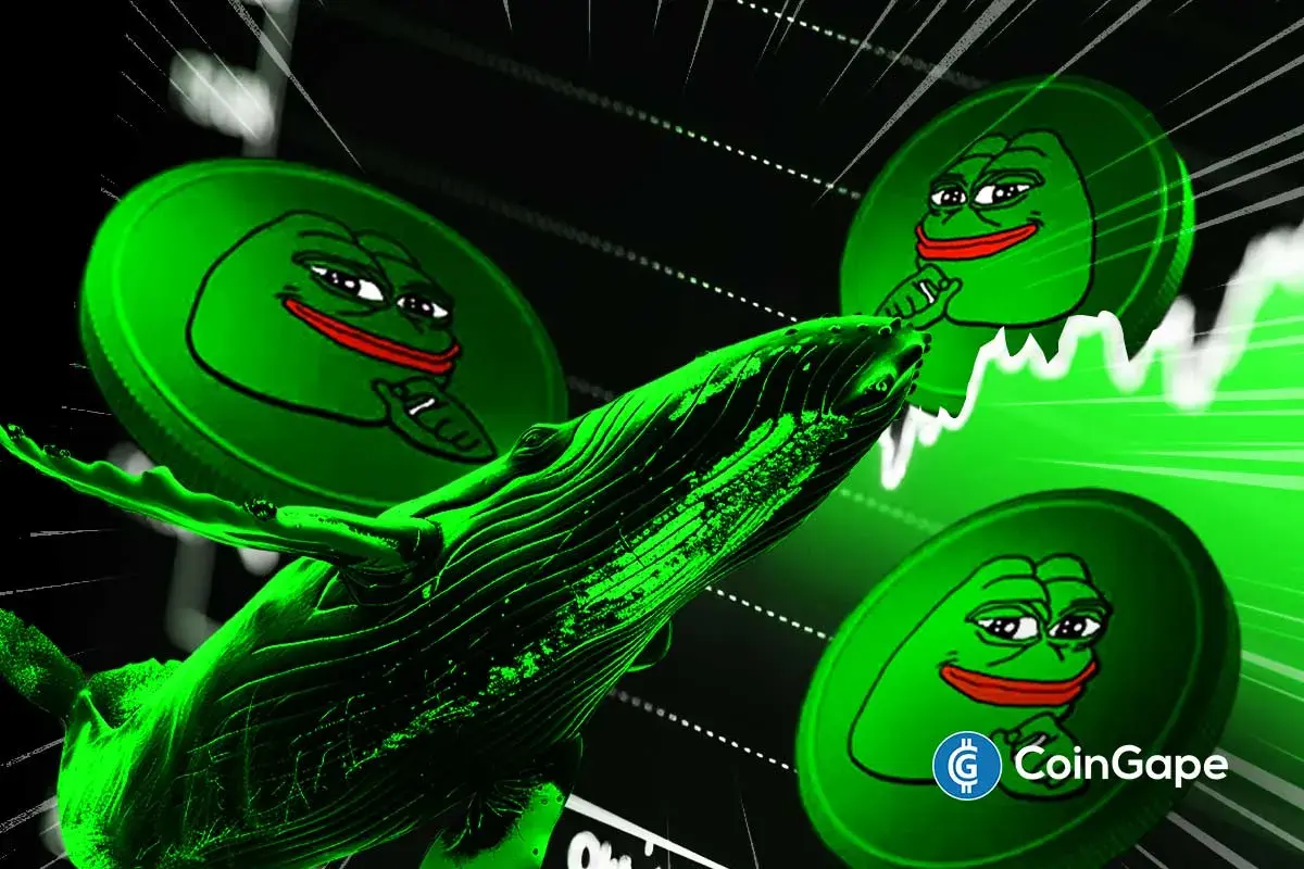 Pepe Coin Price Prediction as the Token Jumps Nearly 20% – Will Whale Accumulation Take it to $0.00003?