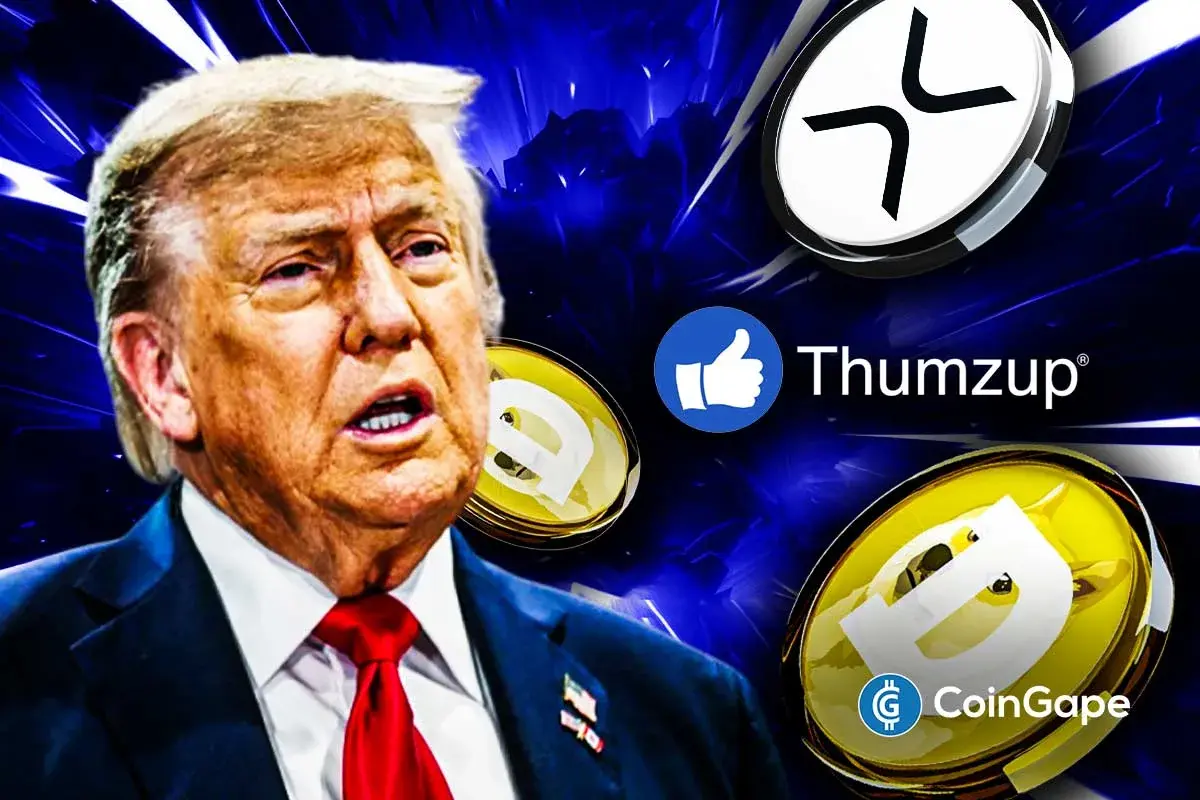 Trump’s Thumzup Media Details Crypto Treasury Strategy, Plans More Buys For XRP, DOGE