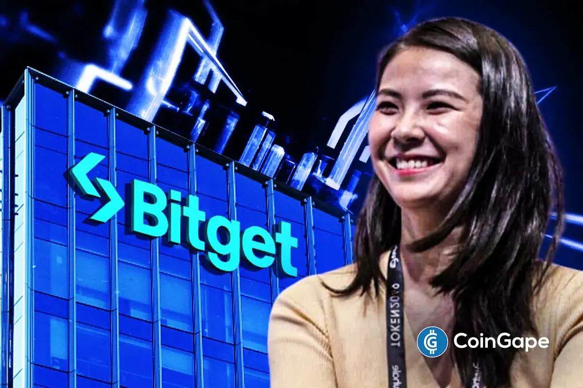 an image of Bitget CEO as she highlights exchange’s vision for universal asset ecosystem