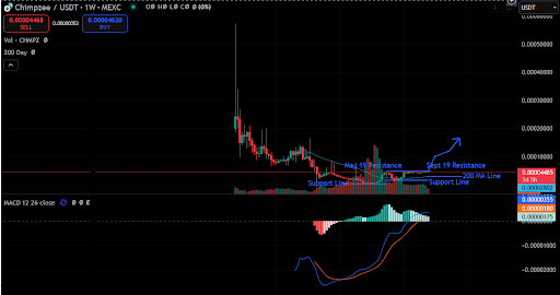 chimpz weekly chart