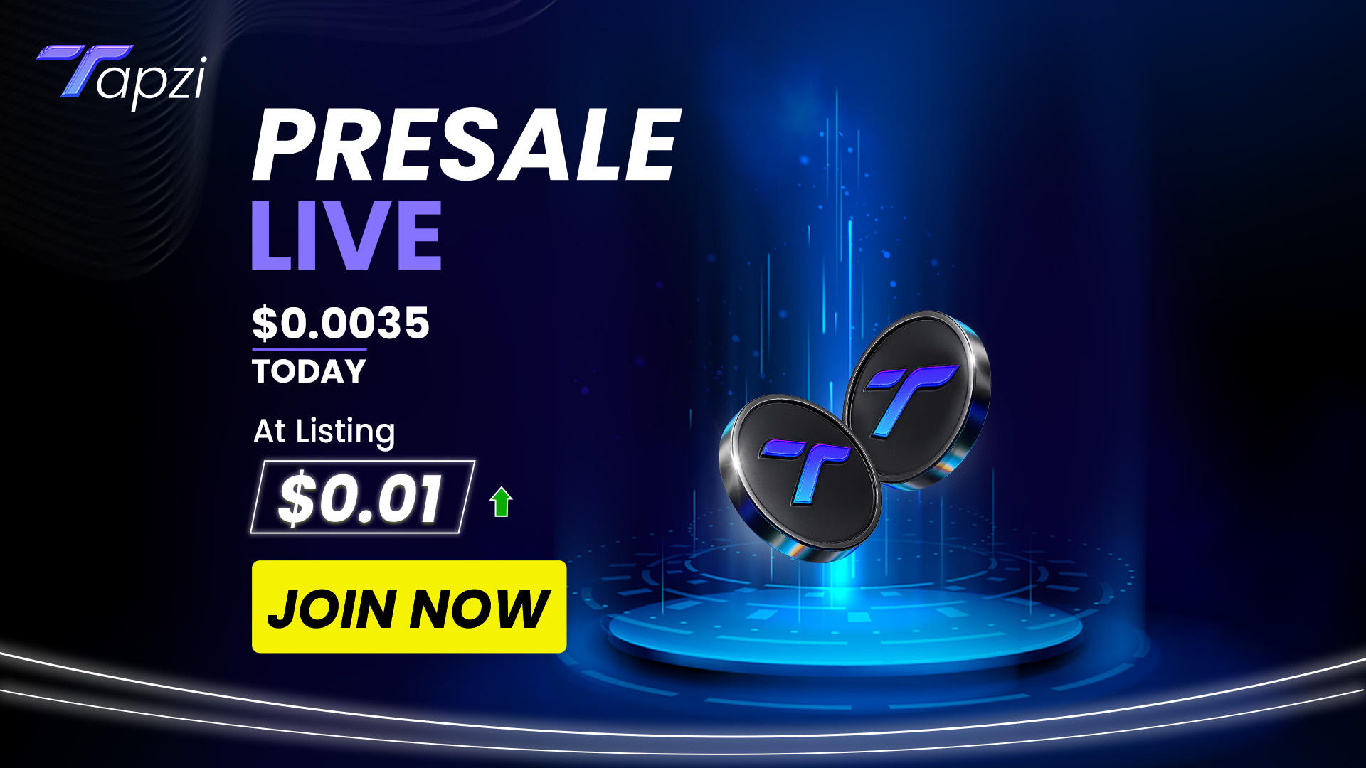 Tapzi presale