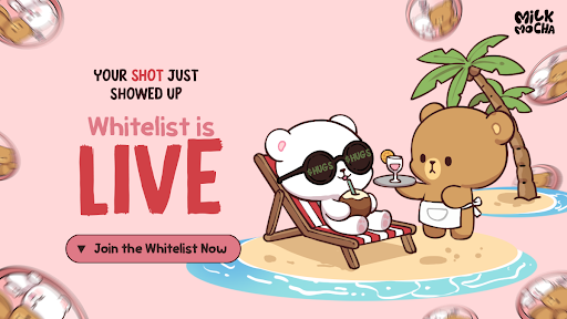 Milk and Mocha Whitelist is Live - Miss the Spot, Miss the Hug of a Lifetime