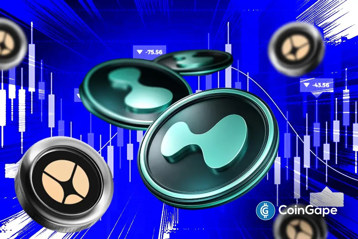 Aster and Hype tokens compared in a Q4 performance analysis showing projected market dominance on charts.
