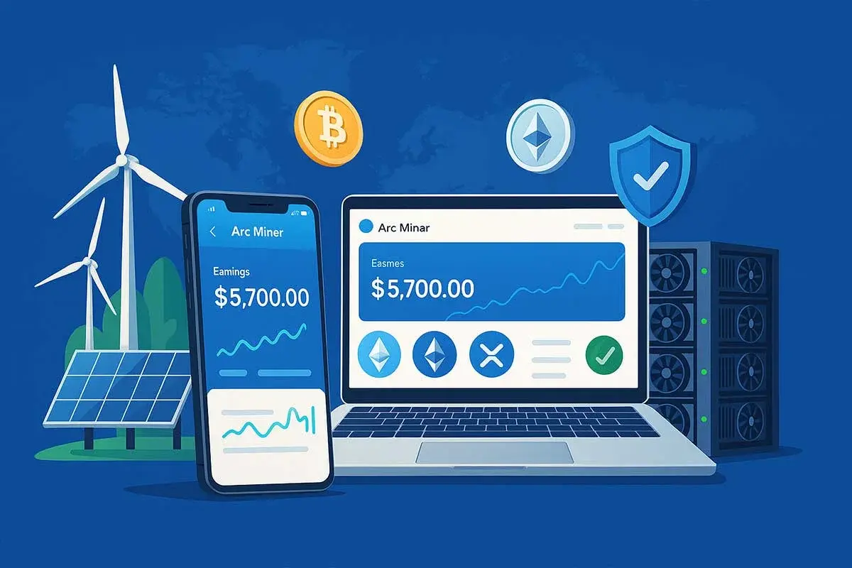 Arc Miner Launches Free App for Earning Stable Daily Crypto Income