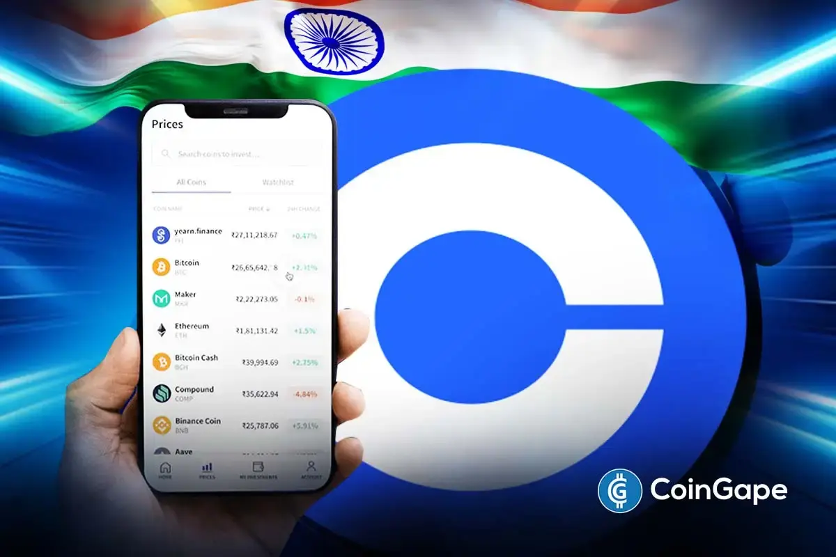 Coinbase reenters India with a strategic investment in CoinDCX.