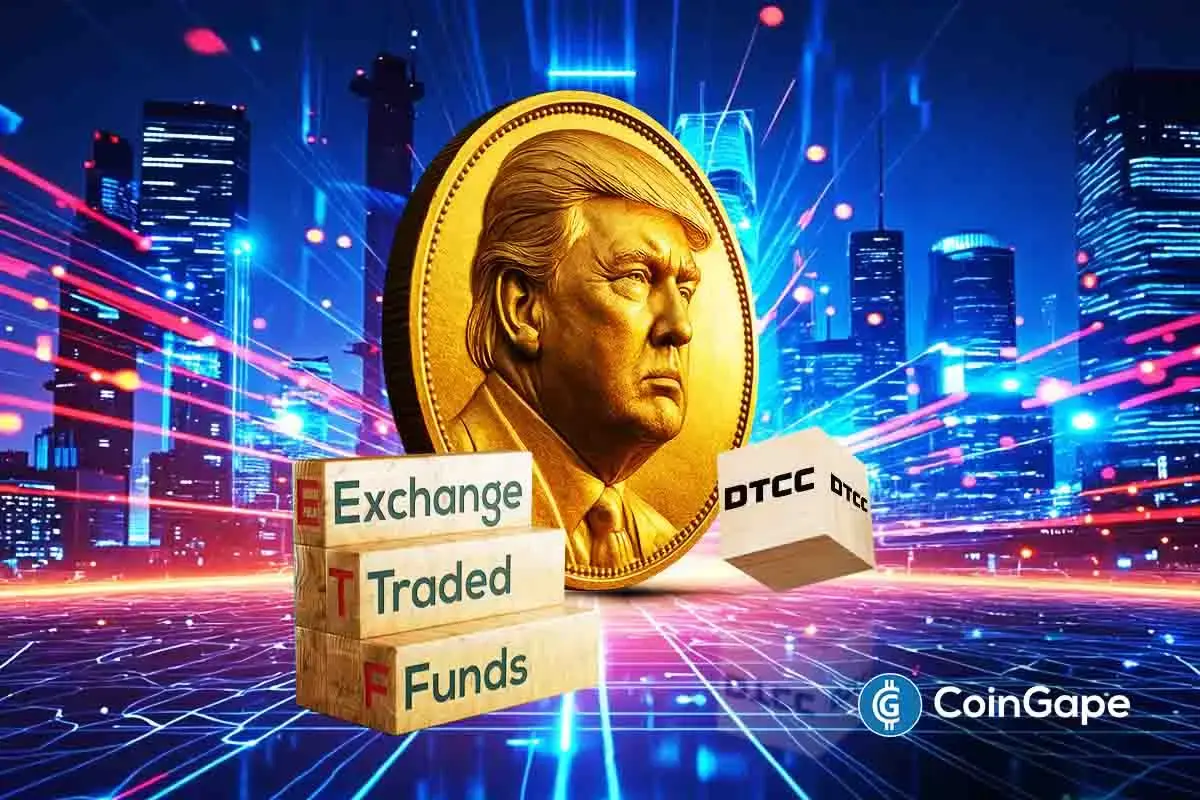 The Trump Coin ETF listing on DTCC positions the meme coin for institutional access, with market analysts eyeing a strong upside breakout.