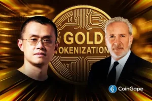 Changpeng CZ Zhao debunks Peter Schiff and said tokenizing gold is not really on-chain gold