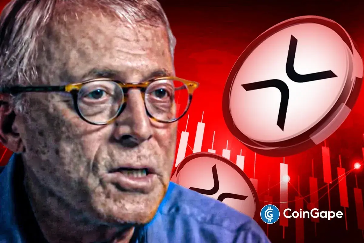 An image of Peter Brandt and his take on XRP