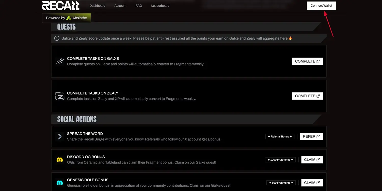 Recall’s Airdrop