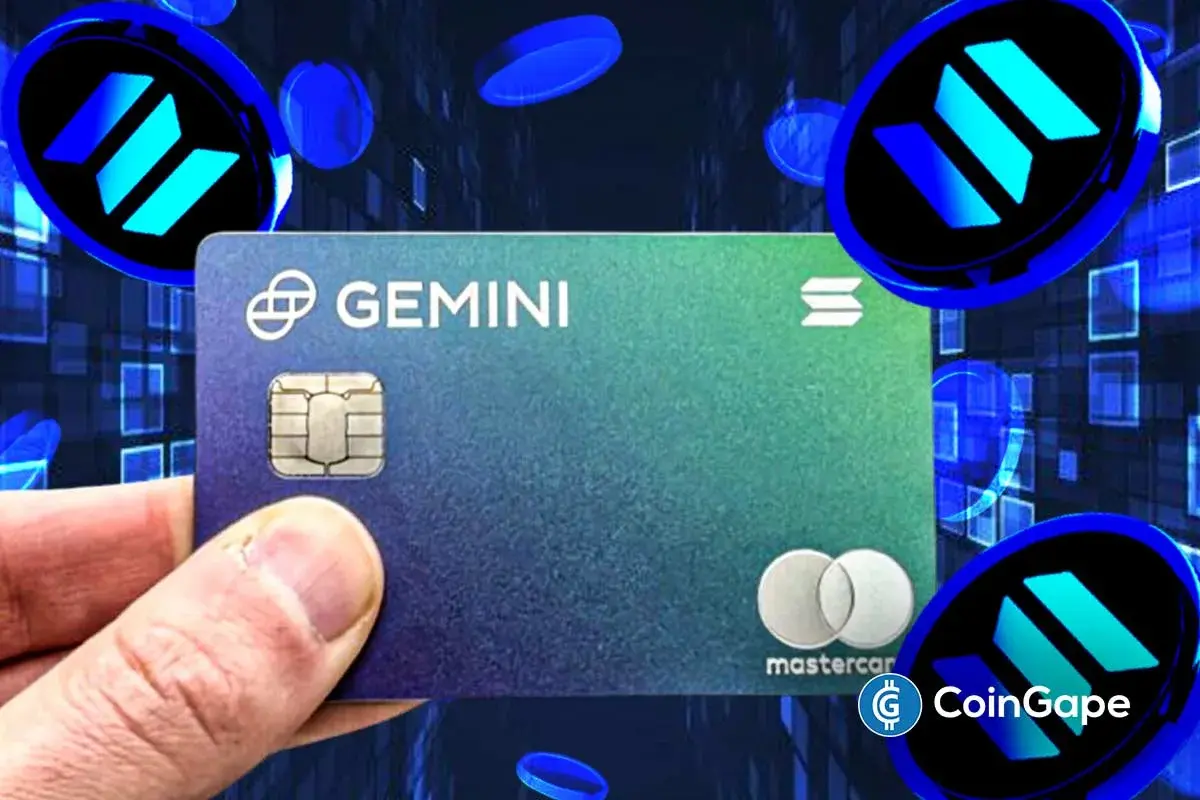 Solana coin rising toward $240 as Gemini unveils SOL-reward credit card