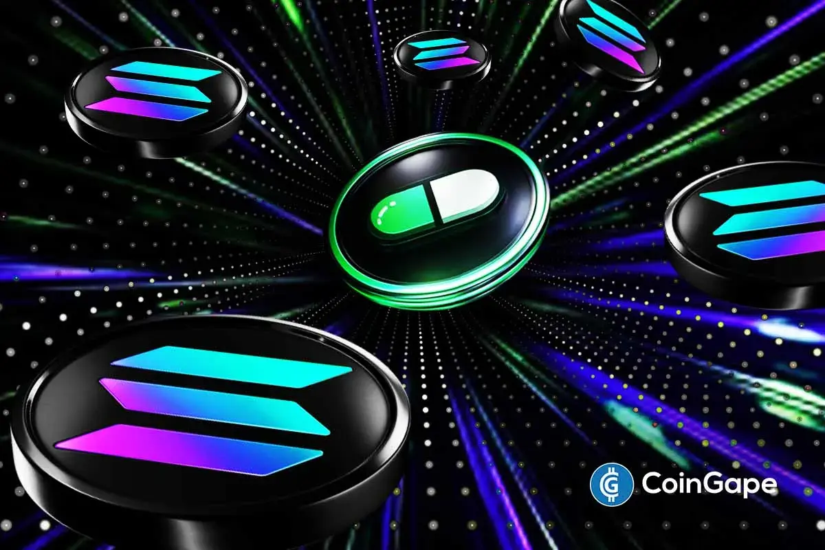 Solana and PUMP tokens displayed together, highlighting treasury and ecosystem growth.