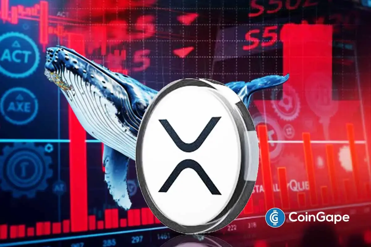 Whales offload 2.23B XRP as the price crashes toward the $2 support zone.