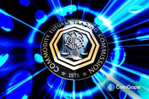 CFTC logo with Michael Selig’s nomination highlighting Trump’s crypto oversight agenda.