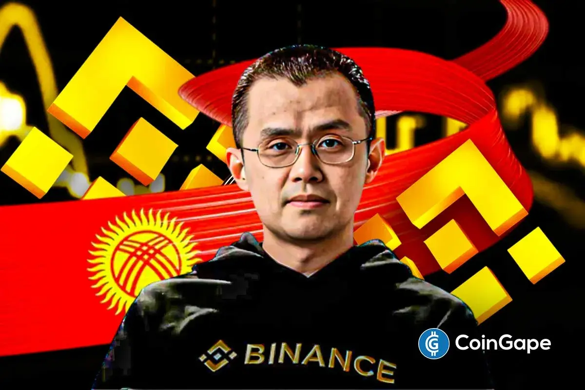 Changpeng Zhao announces Kyrgyzstan’s inclusion of Binance Coin (BNB) in national crypto reserve.