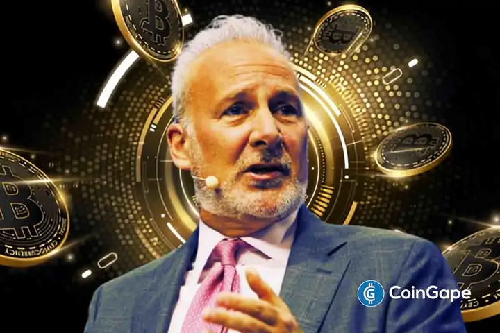 Peter Schiff says Bitcoin price will never rise