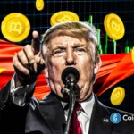 an image of Trump and the Bitcoin logo
