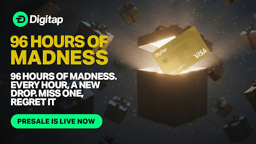 Despite Market Weakness, Digitap ($TAP) Presale Nears 90% Sell-Out as Whales Buy the Dip