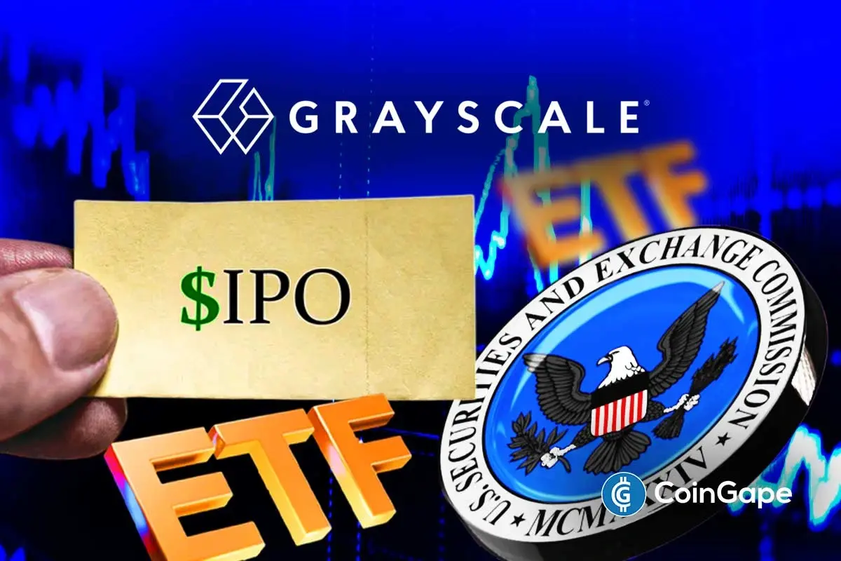 An image of Grayscale, SEC's logo