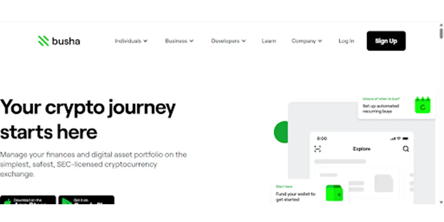 Busha Crypto Exchange