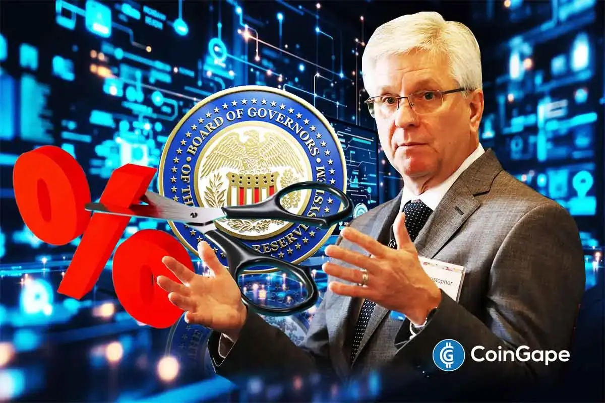 An image of Chris Waller to represent his comments on the Fed rate cut