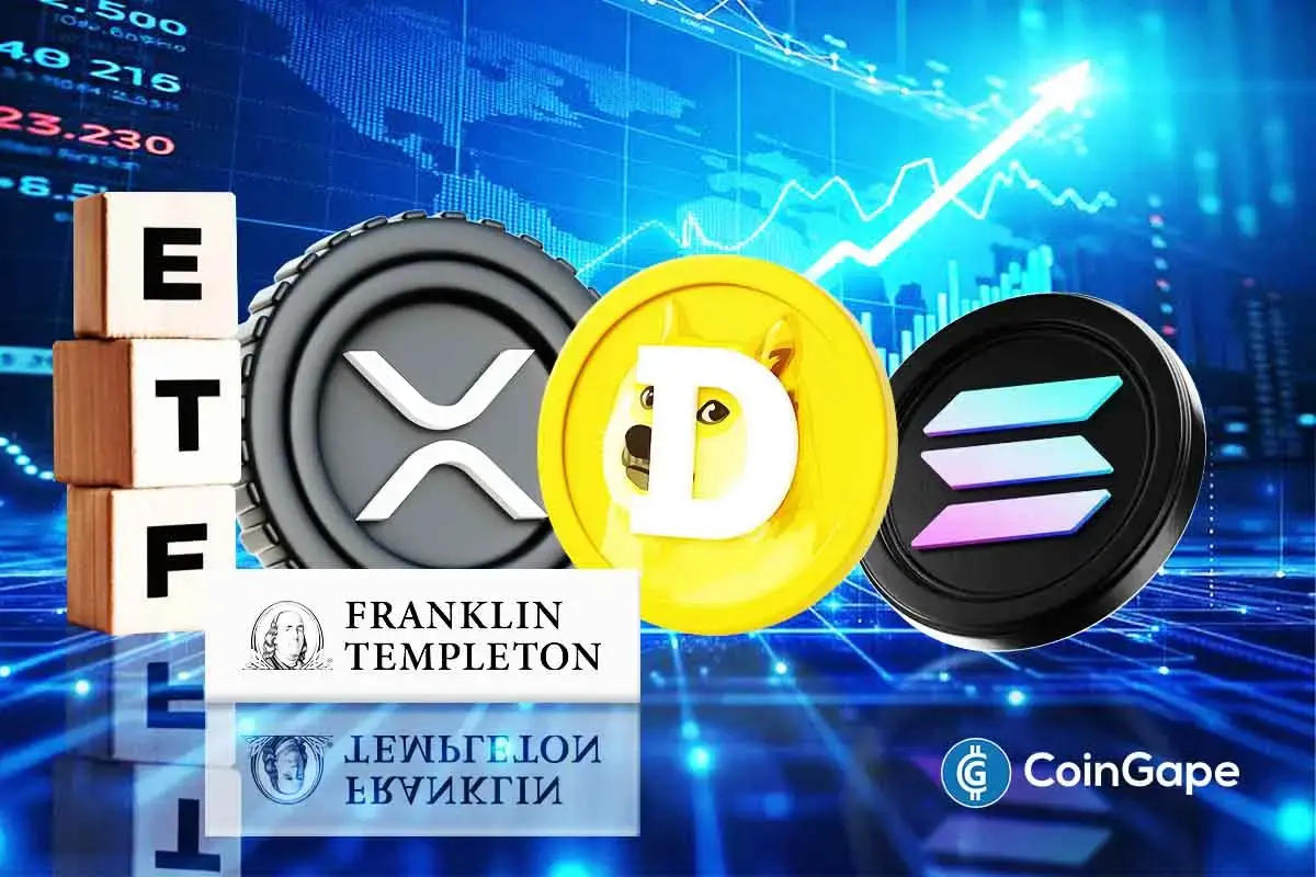Franklin Crypto Index ETF now includes XRP, SOL, DOGE, ADA, XLM, and LINK.