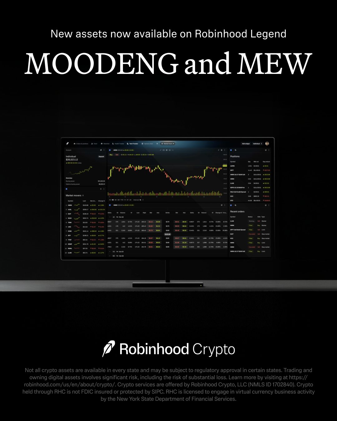 Will MOODENG and MEW Skyrocket After Robinhood Listing?